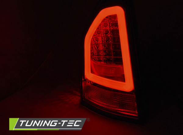 LED Lightbar Design Rückleuchten für Chrysler 300C Limousine 05-08 rauch